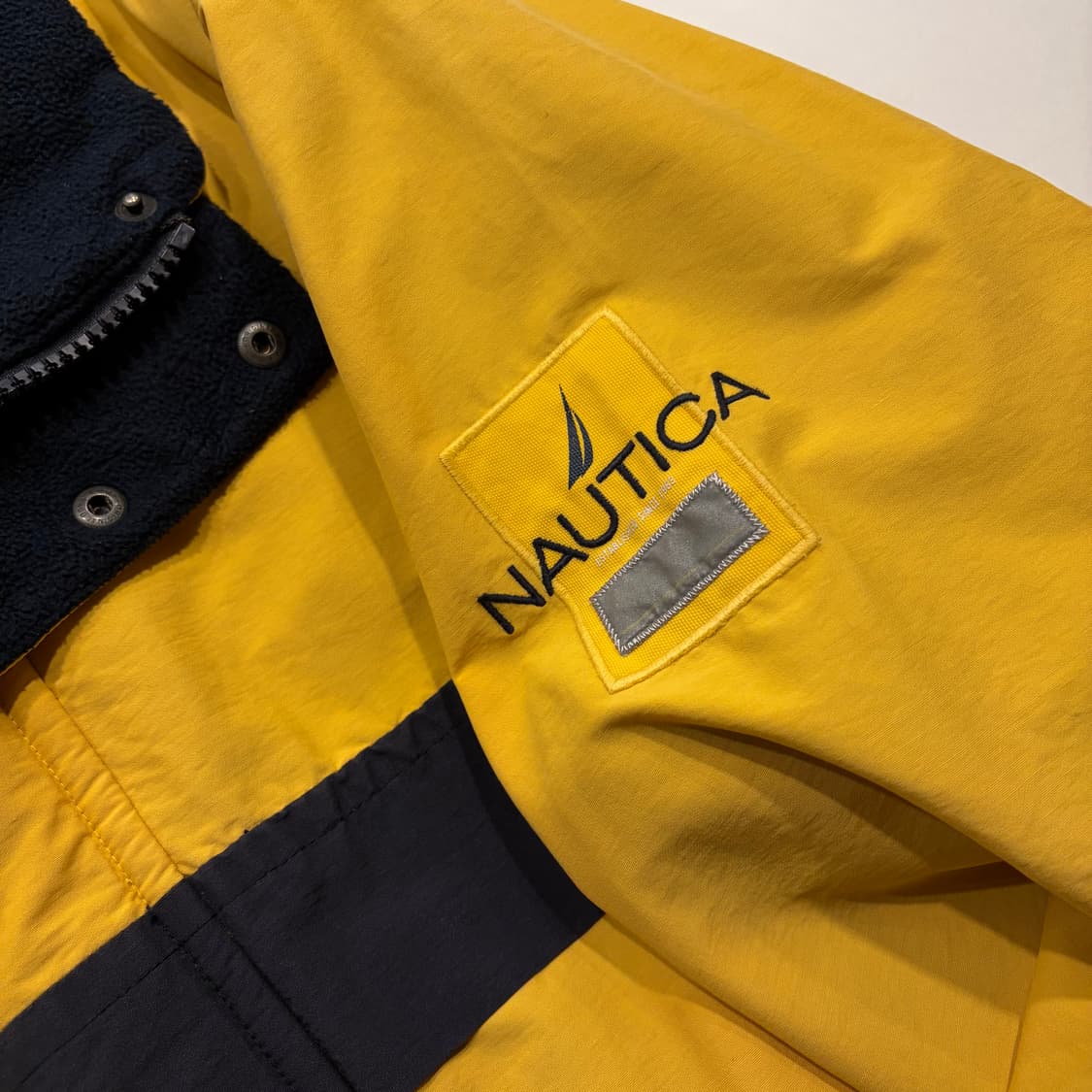 [S] 노티카 리버시블 올드스쿨 옐로우 바람막이 점퍼 D100 상품이미지6