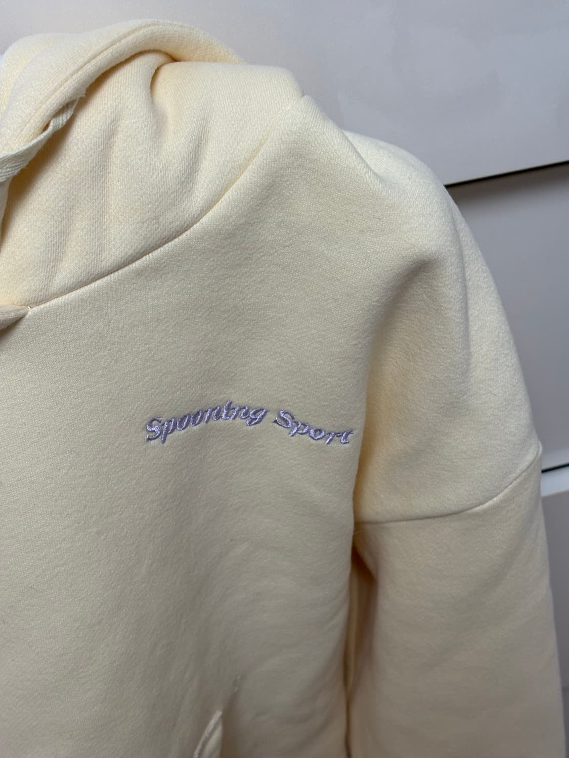 스푸닝 스포츠 크롭 후드 상품이미지1
