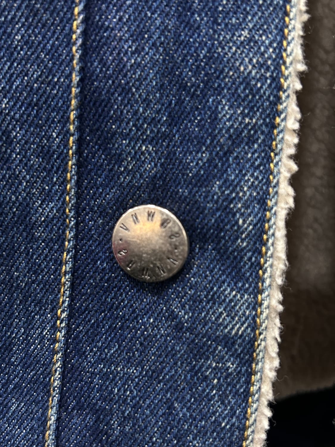 밴웍스 쉐르파 데님자켓 남성 M 상품이미지5