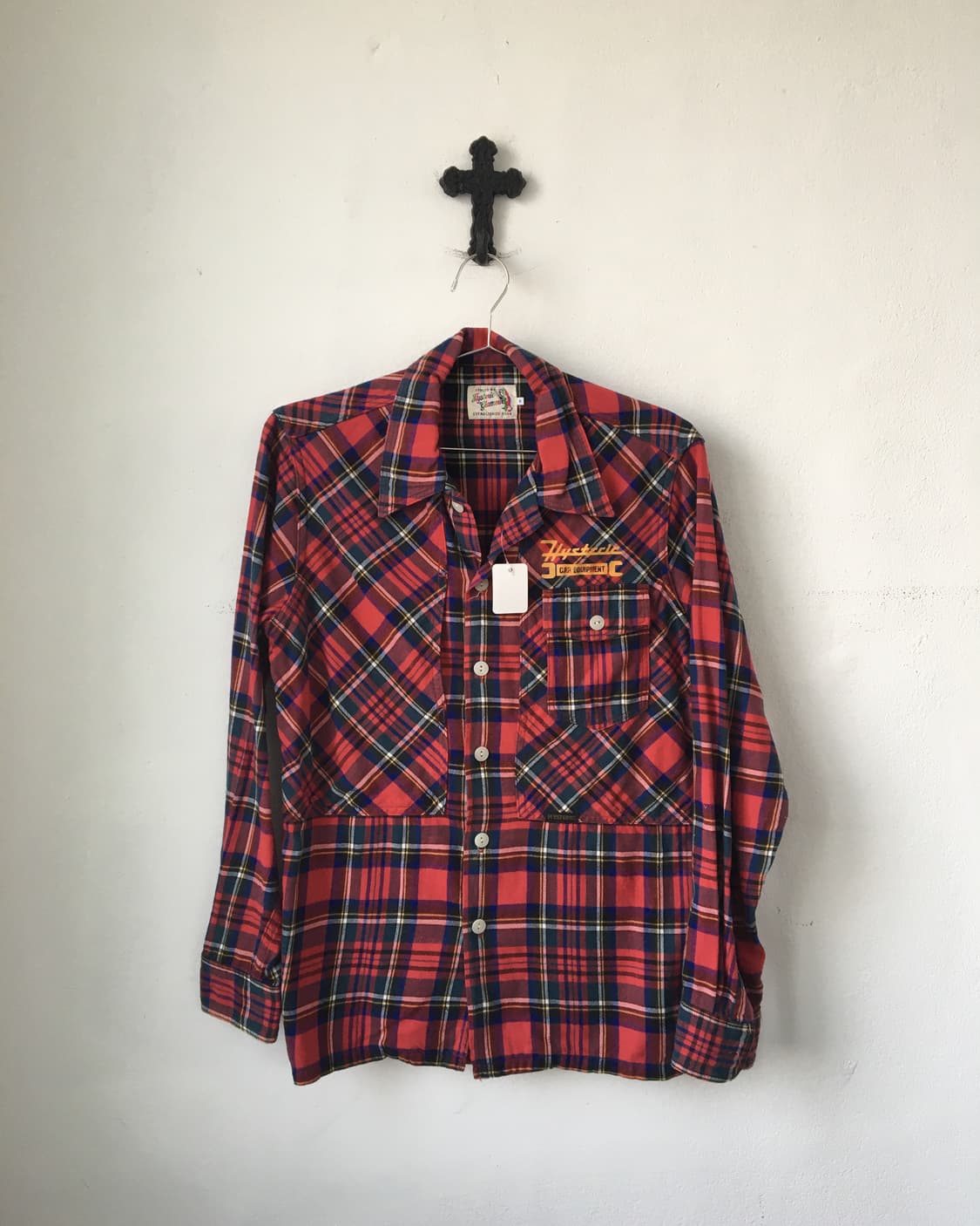 Hysteric glammer check pattern shirt 상품이미지3