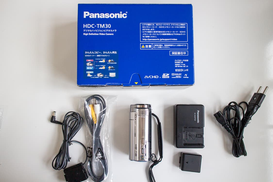 Panasonic HDC-TM30-S / 빈티지 디지털 캠코더 상품이미지9