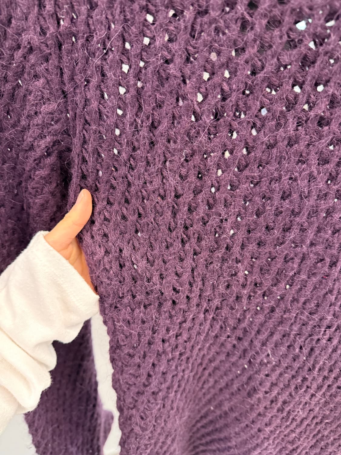 Aylesbury purple knit sweater   상품이미지5