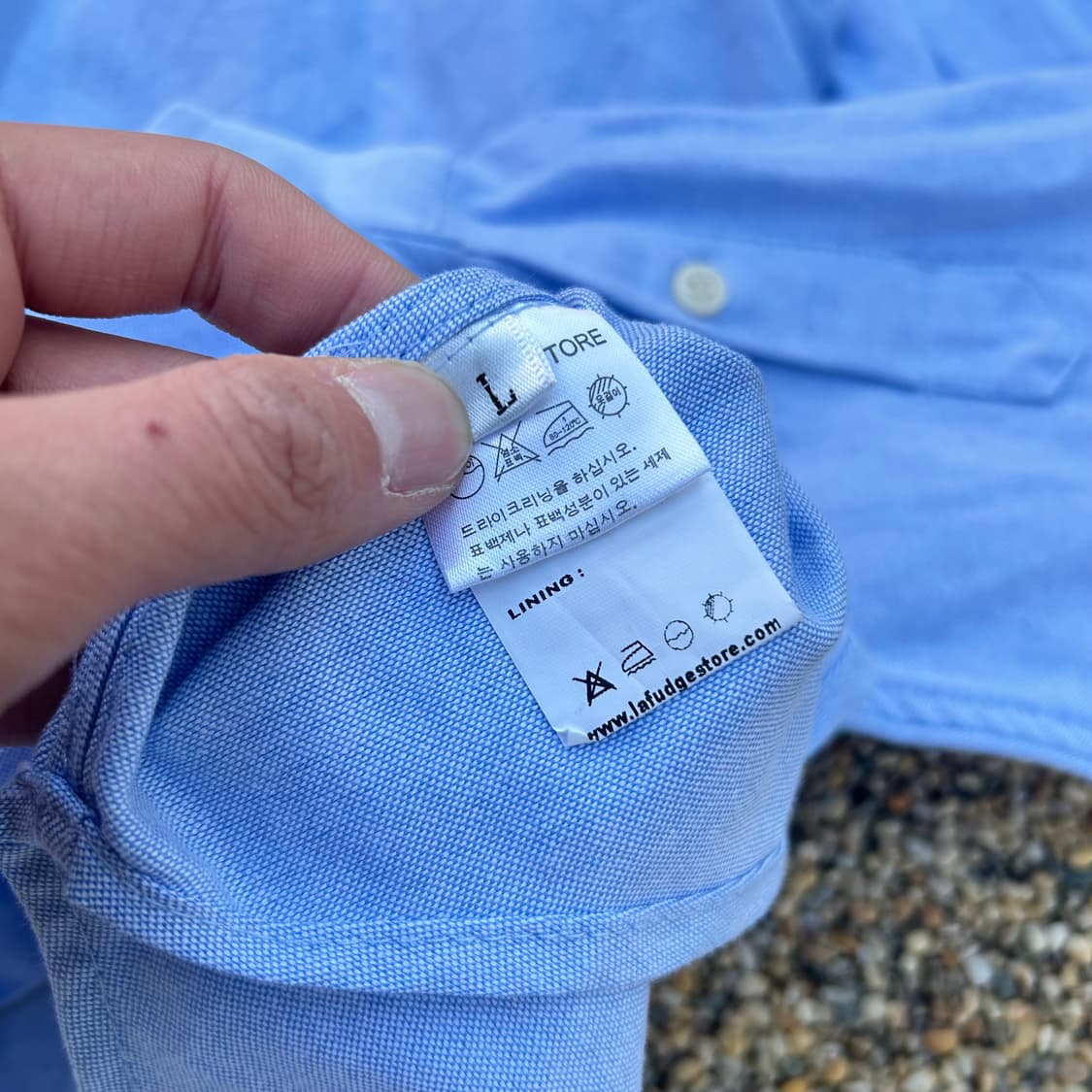 라퍼지스토어 옥스퍼드 셔츠 상품이미지5