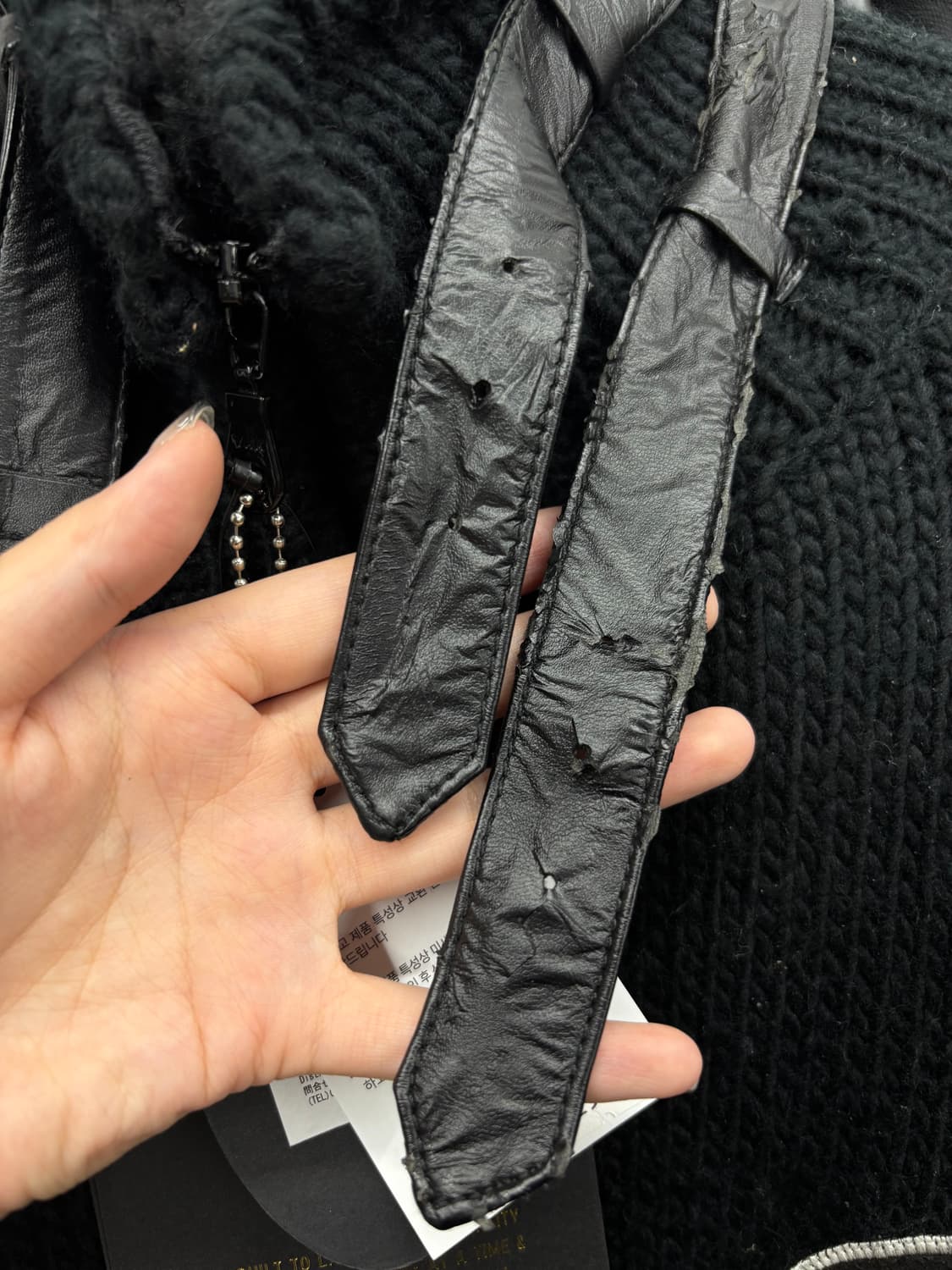 밴슨 레더 스컬 코위찬 자켓 상품이미지6