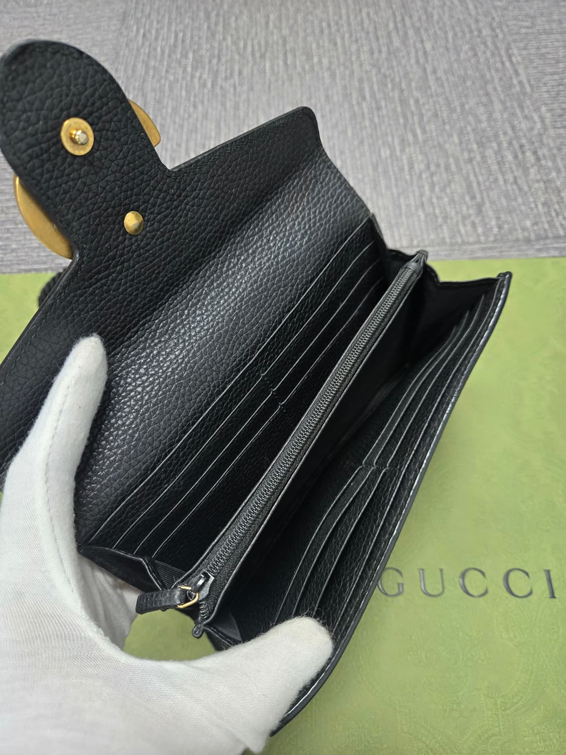 [특가][정품]구찌 마몬트 GG 장지갑 상품이미지5