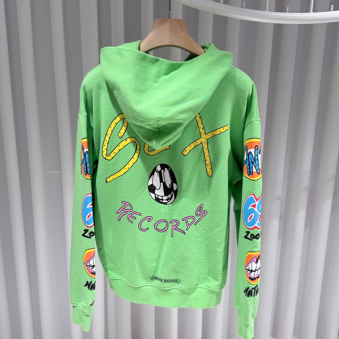 XL / 크롬하츠 매티보이 섹스 레코드 후드티셔츠 상품이미지1
