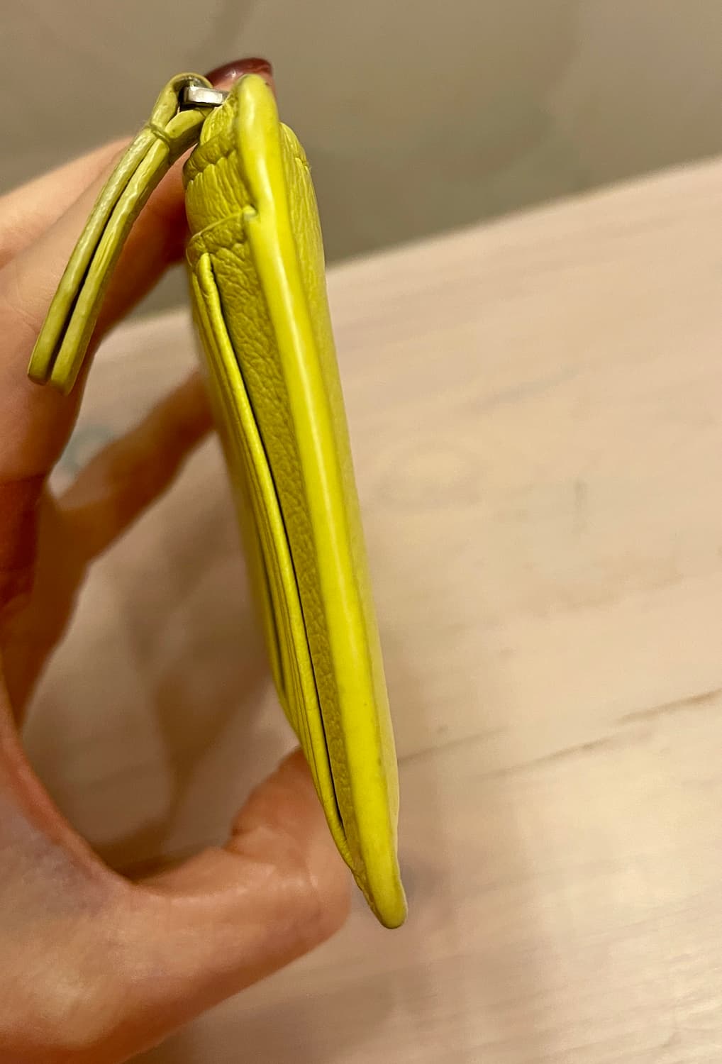 정품 발렌시아가 Everyday 카드지갑/네온옐로 상품이미지6