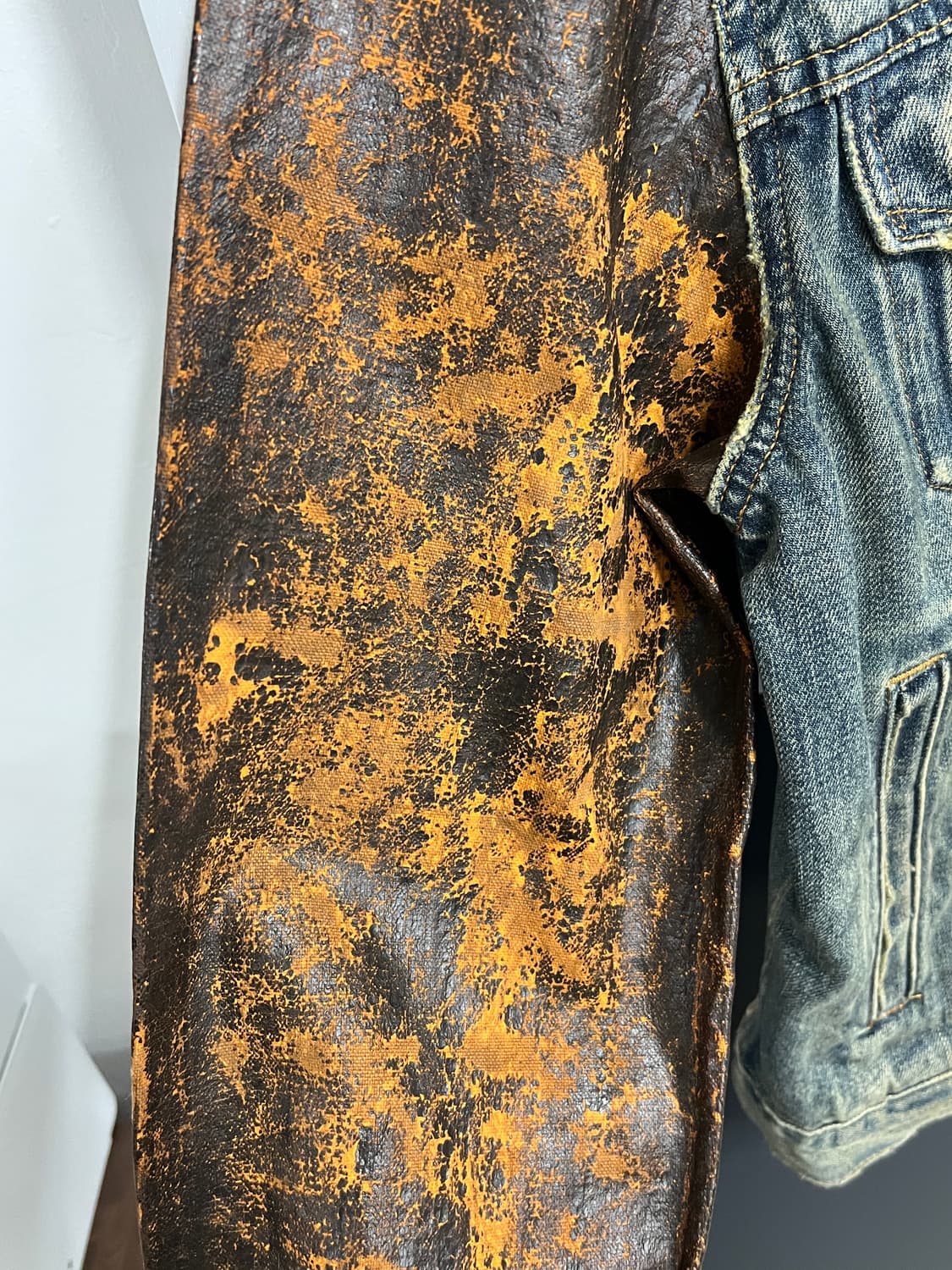 데님 앤 서플라이 더티 왁스 데님 자켓 상품이미지3