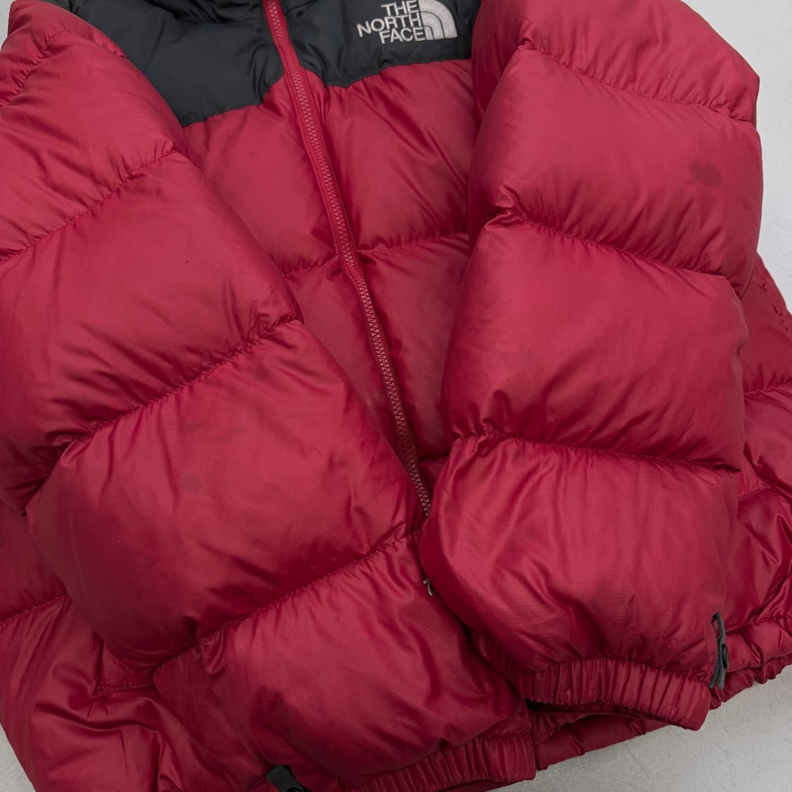 노스페이스 700 눕시 구스다운 레드 패딩  상품이미지7
