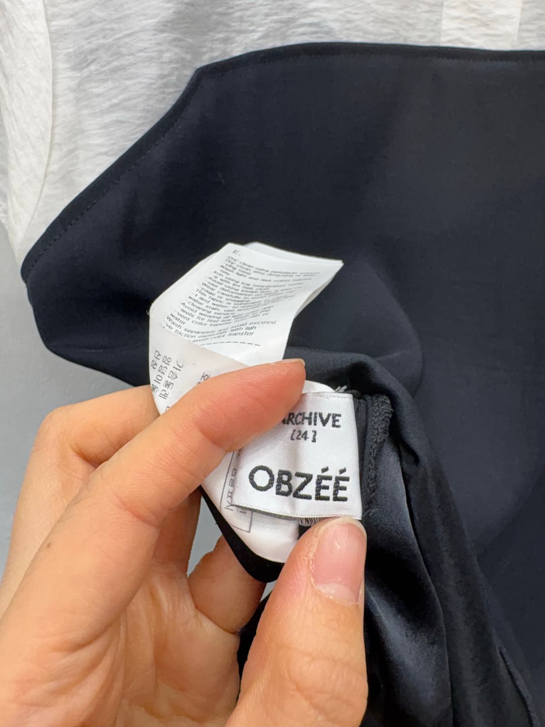 오브제 블라우스  상품이미지3