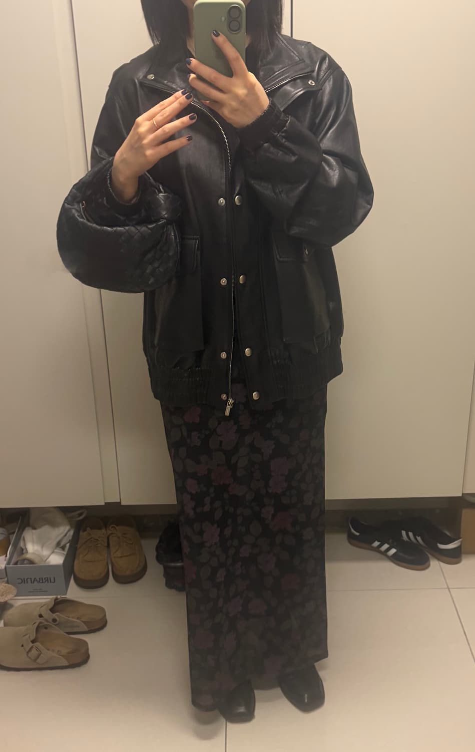 아모멘토 플로럴 롱 스커트 상품이미지3