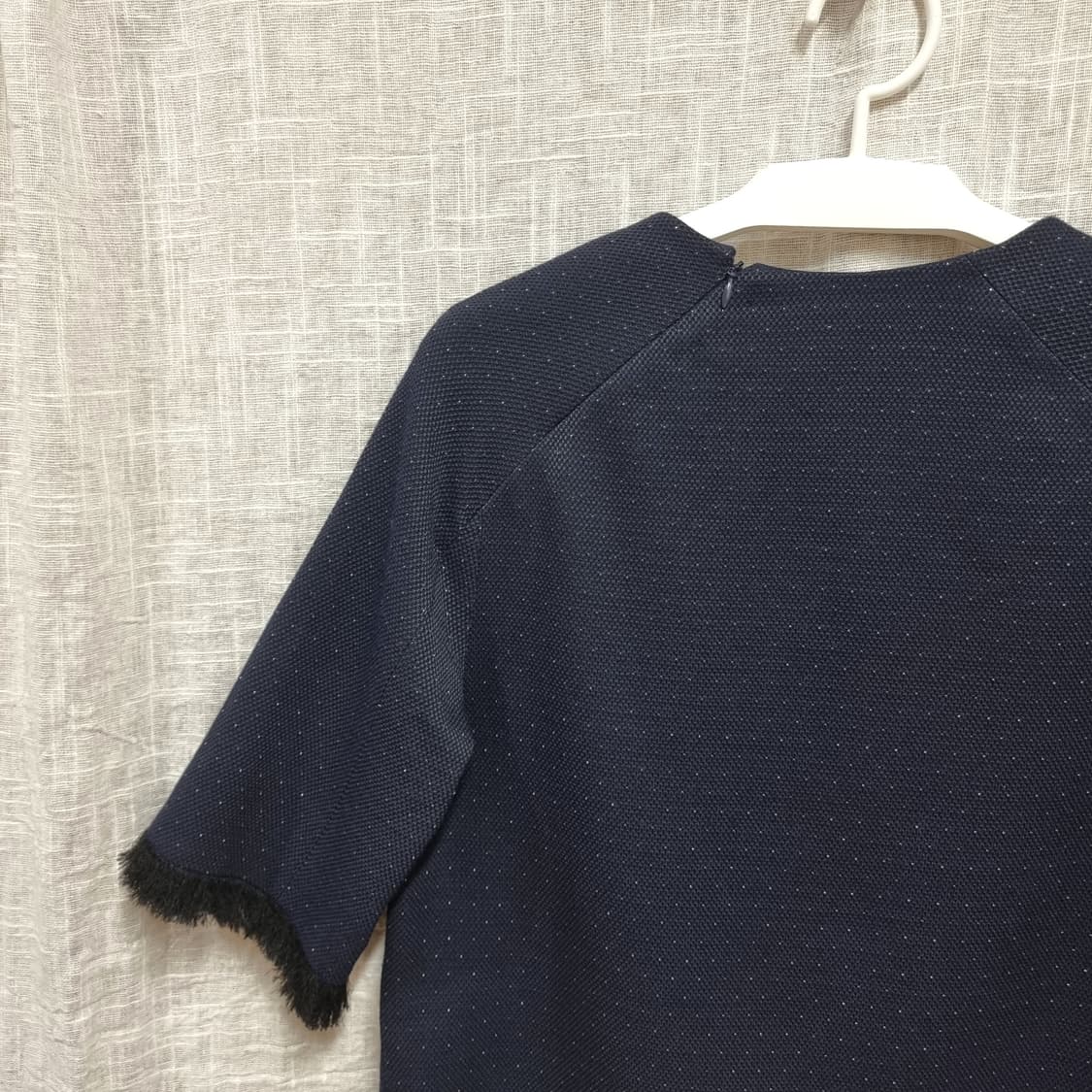 3.1 필립림 니트 블라우스 금사 스팽글 프린지 니트티 (55) 상태최상 상품이미지6