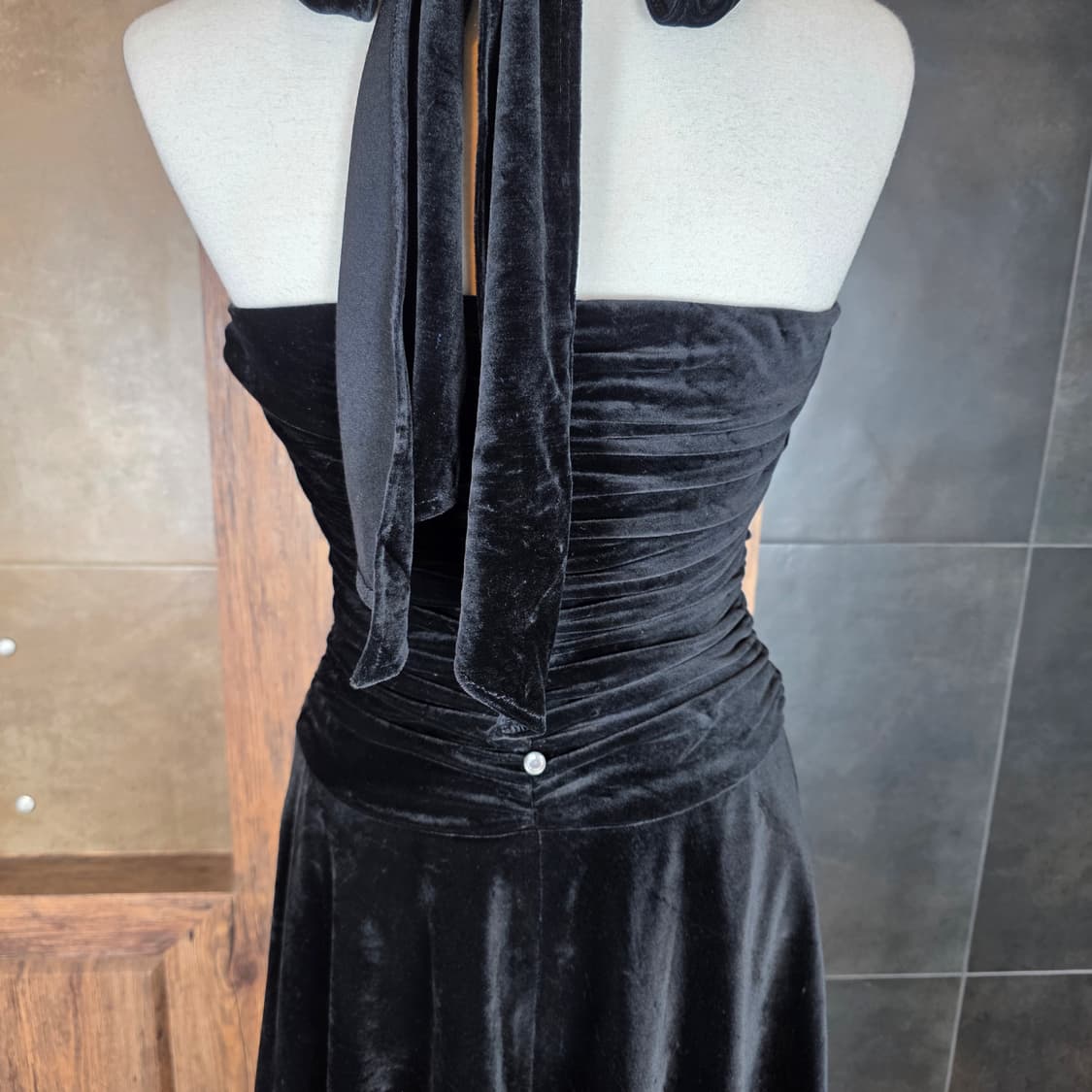 벨벳 셔링 드레스 상품이미지5