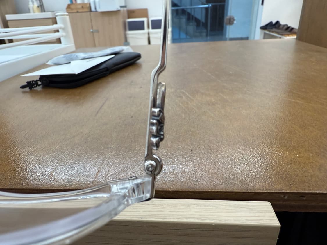 크롬하츠 신상 안경 snat 클리어 색상 팝니다. 보증서 영수증 풀포함 상품이미지10