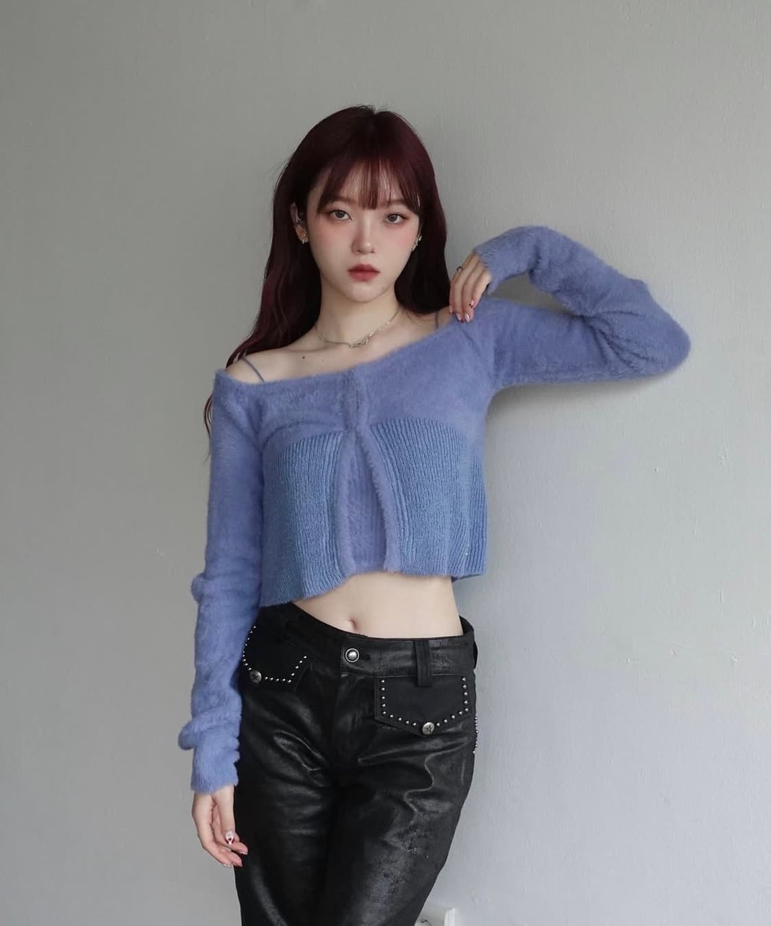 체리퀴리 니트 가디건 세트 상품이미지1