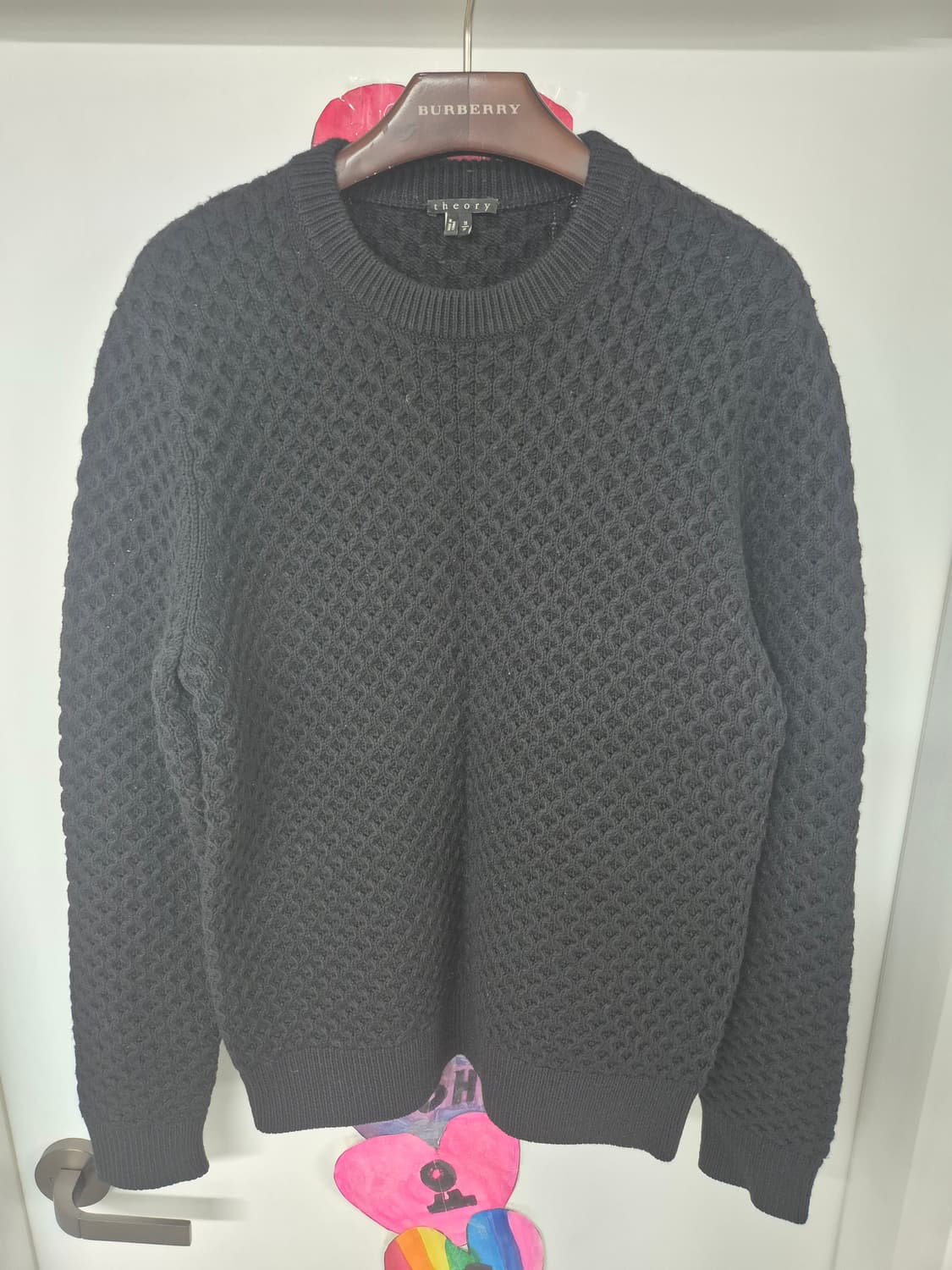 띠어리/ 헤비 와플니트/ m 상품이미지1