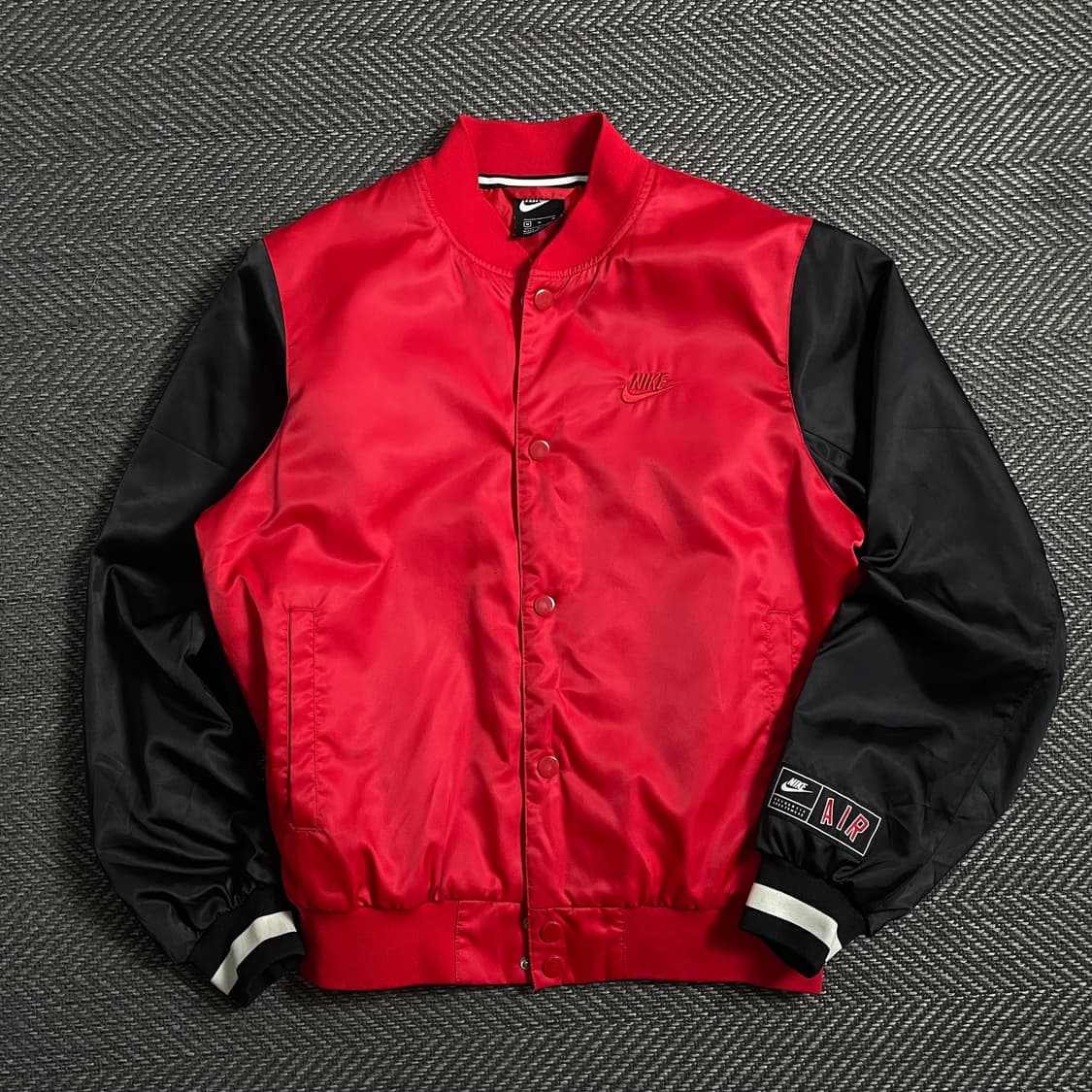 나이키 올드스쿨 빅로고 배색 바시티 자켓 y 5034 상품이미지5