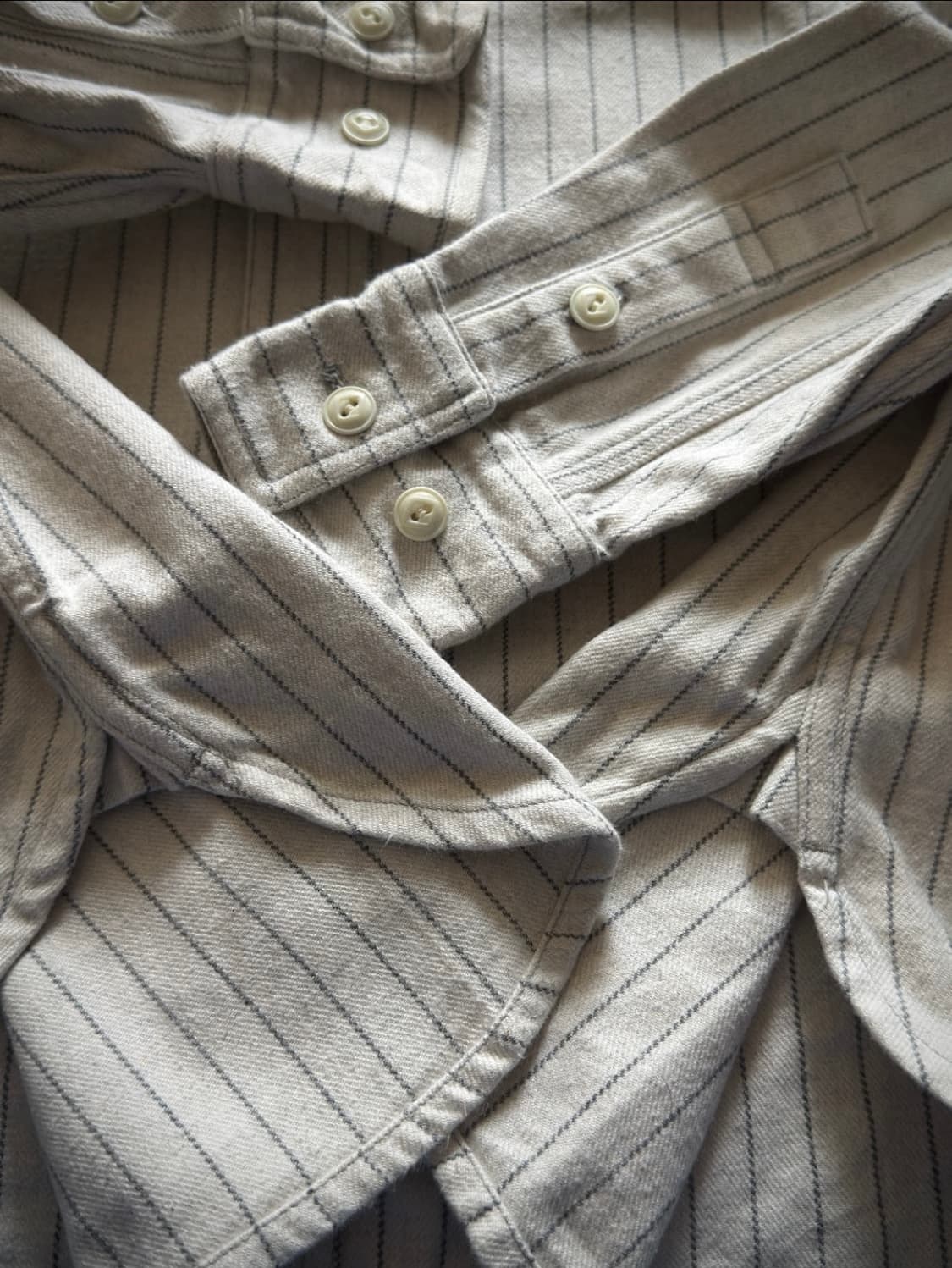 1940s Cushman Hickory Stripe work Shirt 상품이미지6