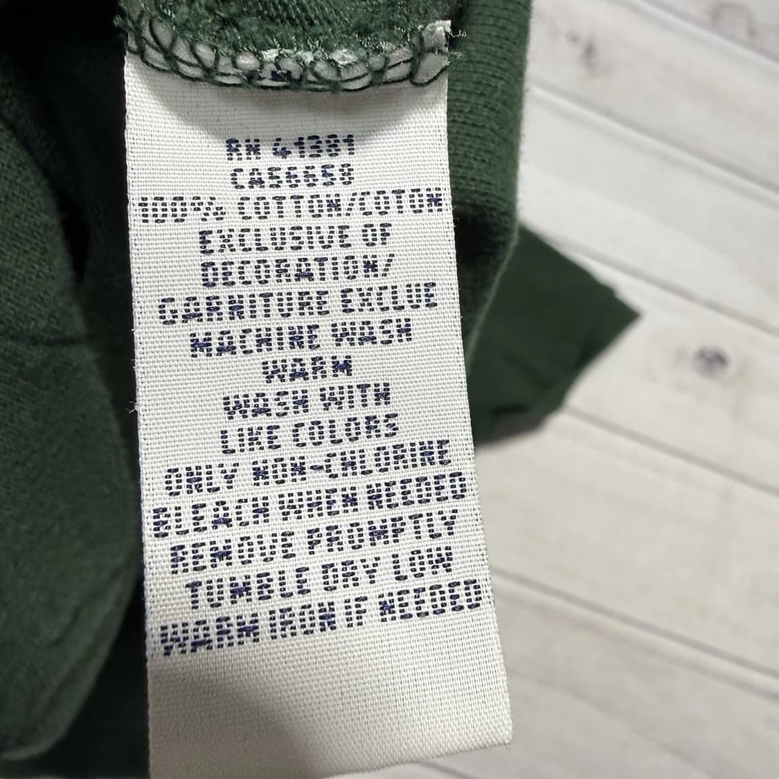 폴로 랄프로렌 사선 배색 트리플 포니 카라티 그린 네이비 상품이미지5