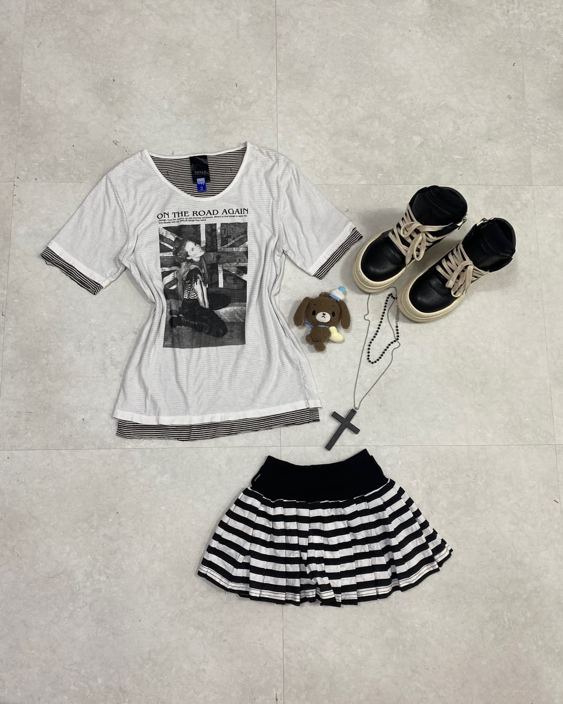 NOBLE Union Jack T-shirt 상품이미지4