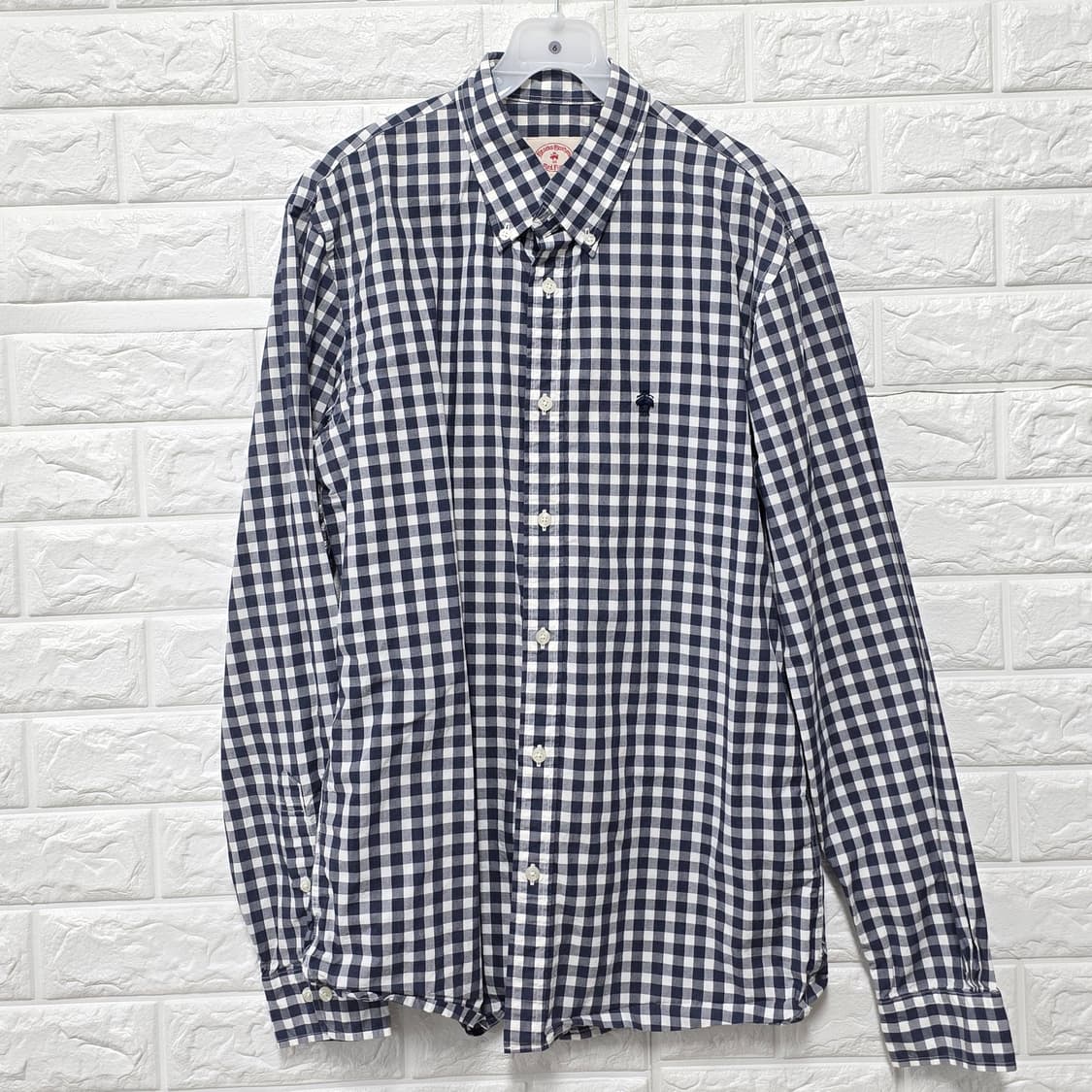 택포) 브룩스브라더스 Red Fleece 체크 셔츠 L 상품이미지1