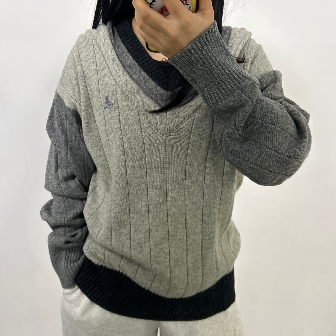 빈폴 브이넥 니트[885] 상품이미지2