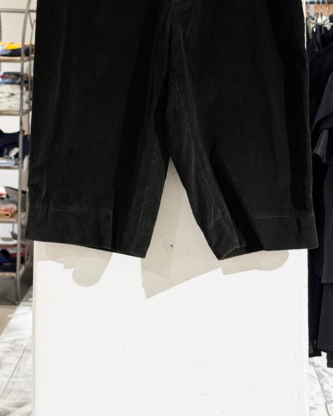 프라다 스포츠 카키 코듀로이 벨티드 숏팬츠 상품이미지5