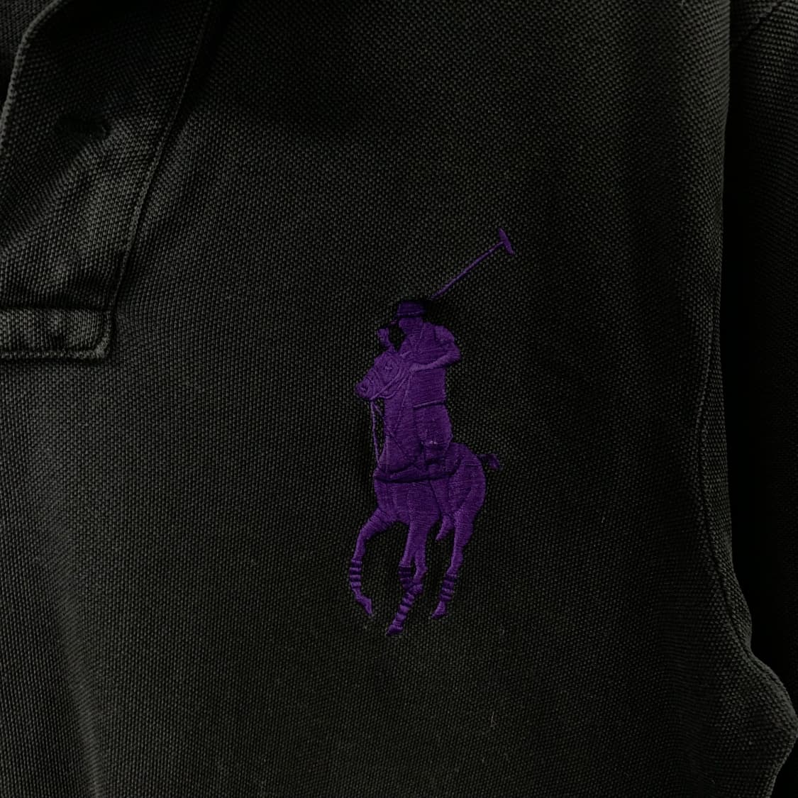 폴로 랄프로렌 빅포니 블랙 긴팔 카라티 상품이미지4