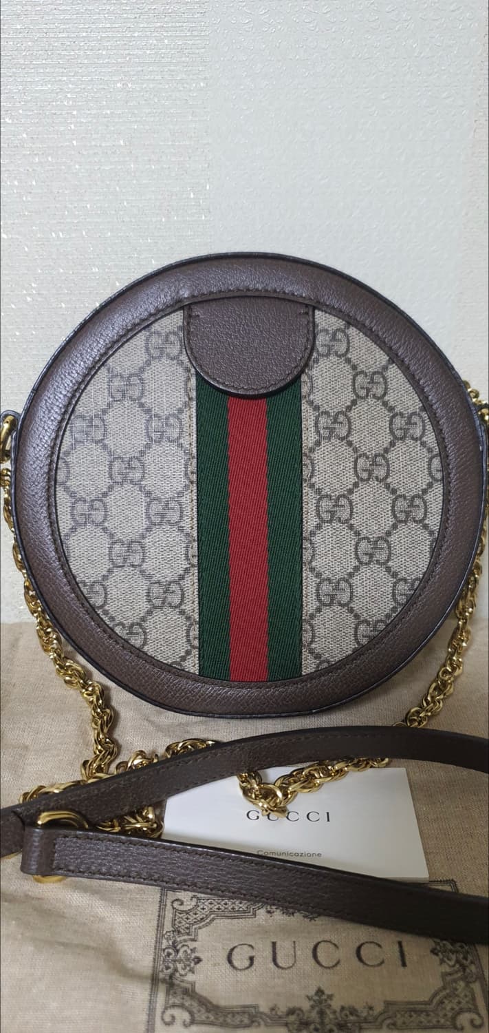 (미사용)구찌 오피디아 크로스백/탬버린백 새상품급 정품(감정서O) 상품이미지3