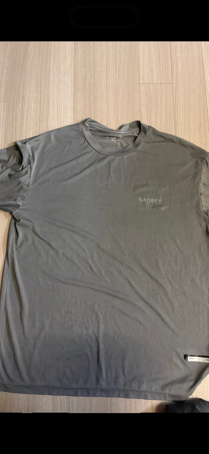 Satisfy Auralite 반팔 티셔츠 그레이 상품이미지1