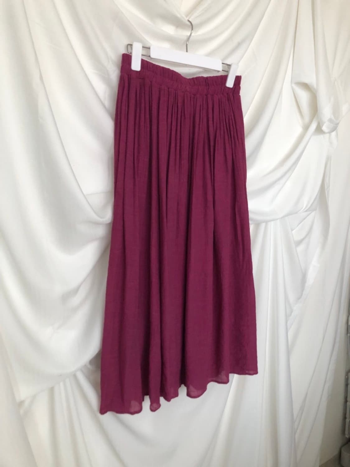 681. plum flow long SK 상품이미지1