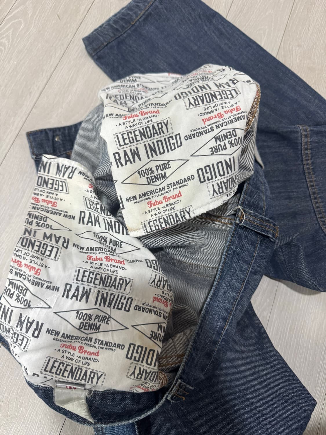 [32] FUBU 포드 머스탱 SVT 데님 팬츠  상품이미지6