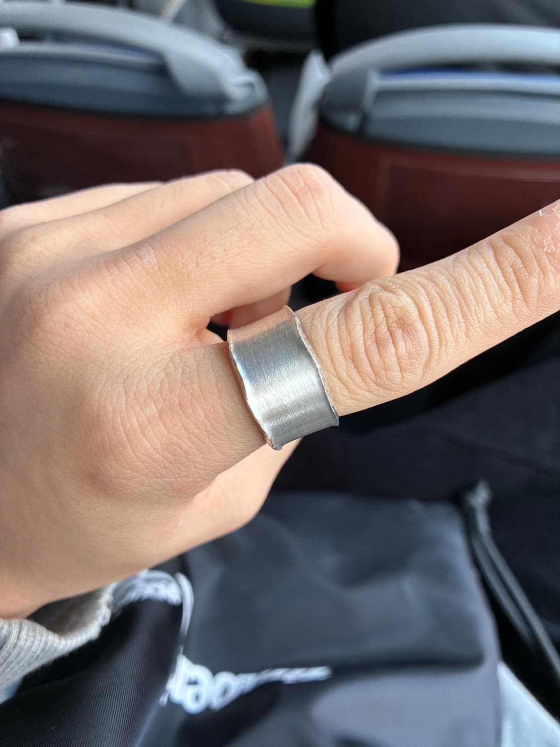 핸드메이드 은반지 상품이미지2