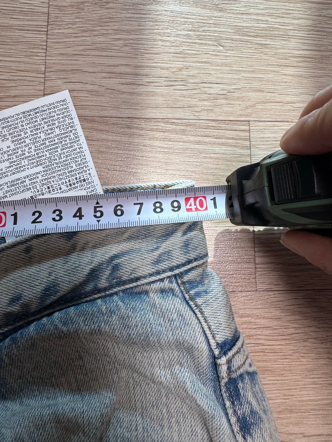 Zara 스트레이트 데님 팬츠 상품이미지6