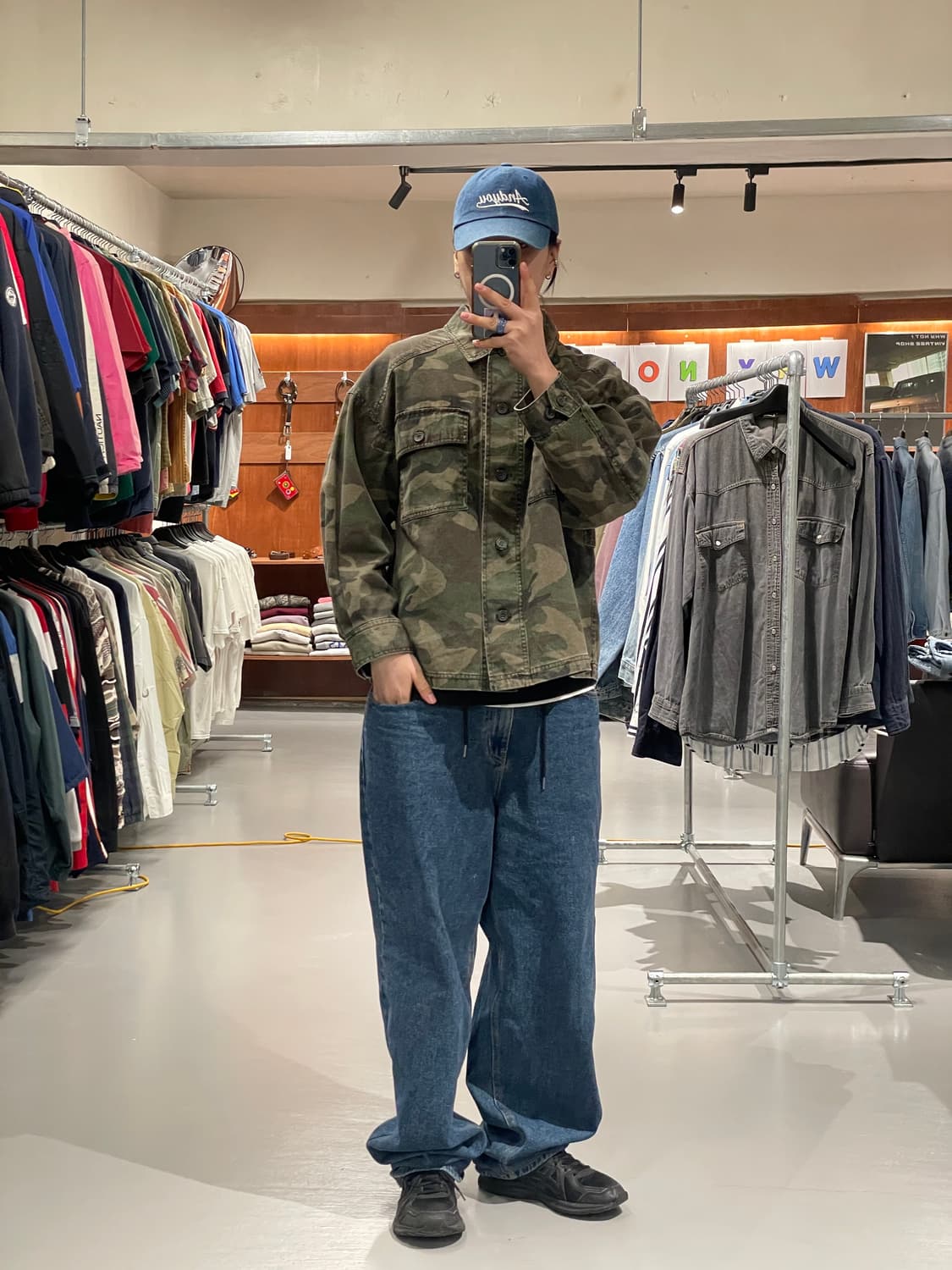 빈티지 카모플라주 셔츠 자켓  상품이미지4