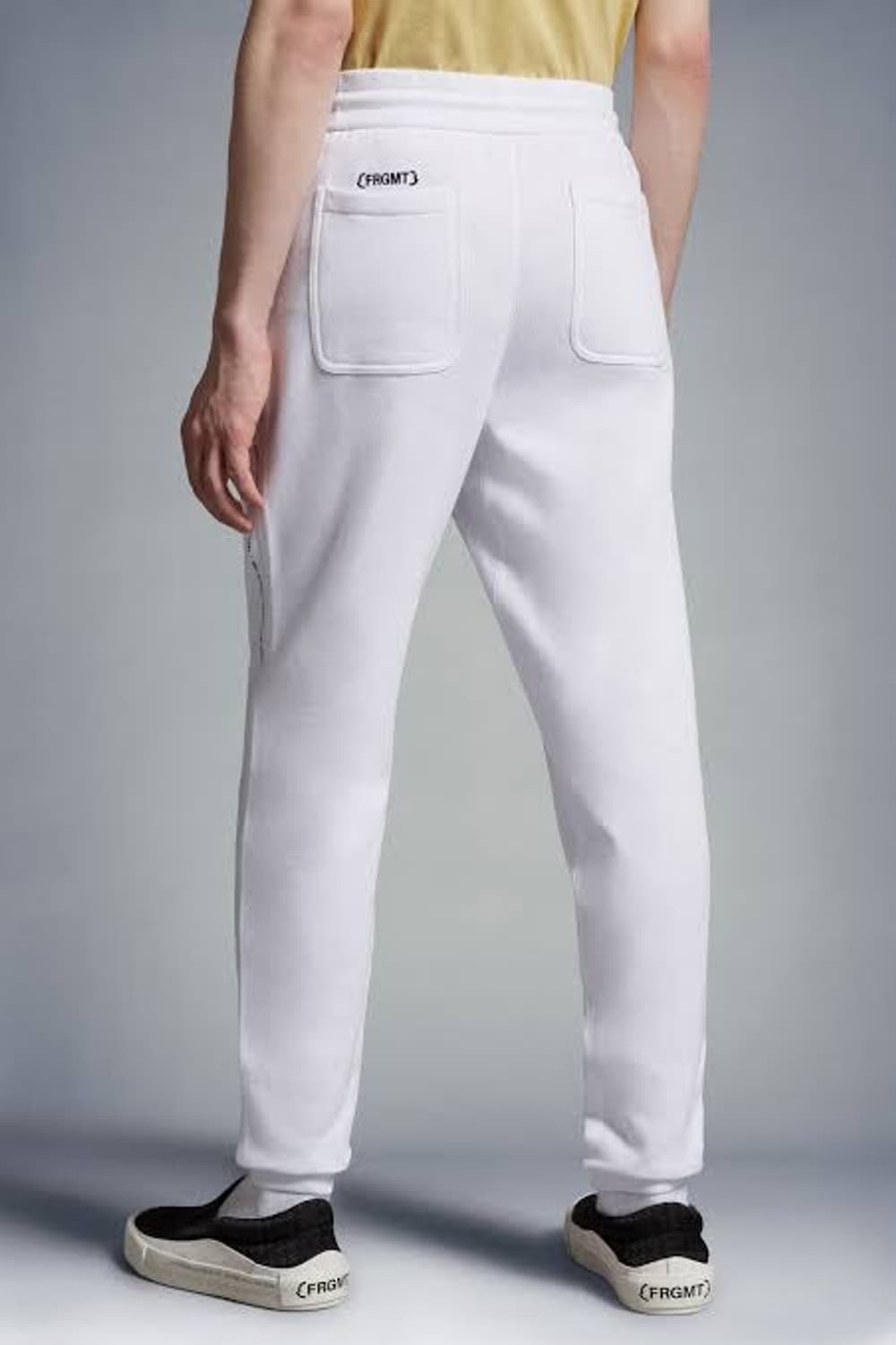 (정품/새상품) 몽클레어 X 프라그먼트 공용 화이트 조거팬츠 스웻팬츠 상품이미지7