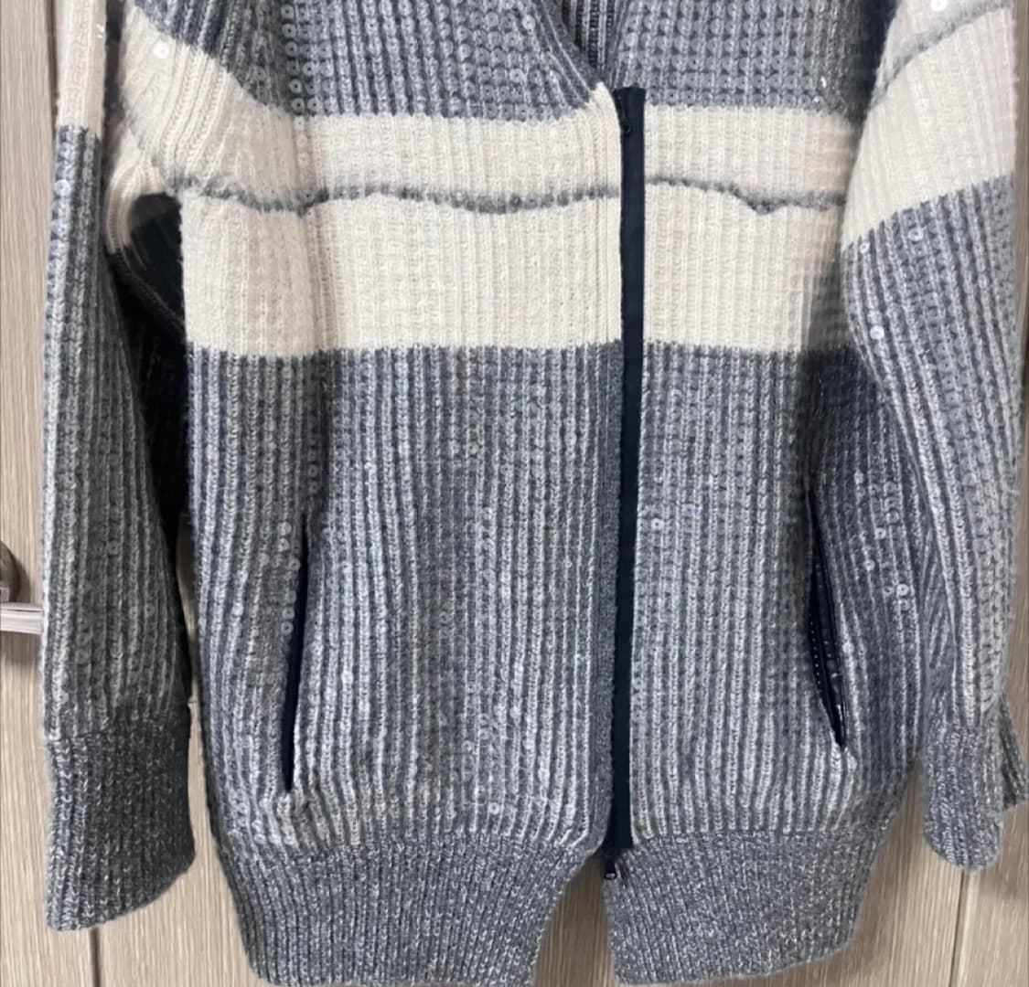 정가 200만원 이태리 캐시미어 스팽글 가디건 아뷰 청담동 편집매장  상품이미지4