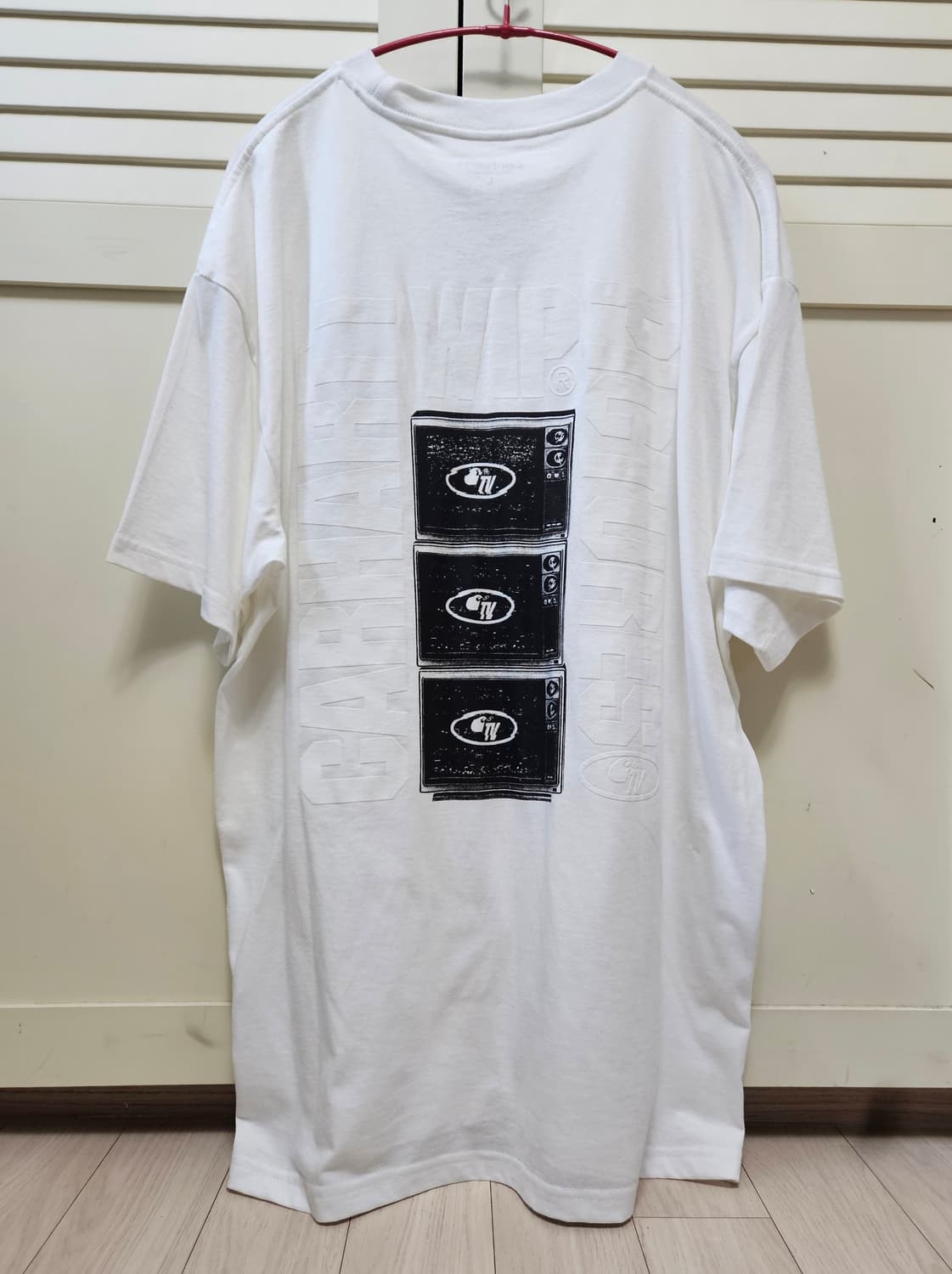 S/S WIP PICTURES T-SHIRT WHITE 상품이미지1