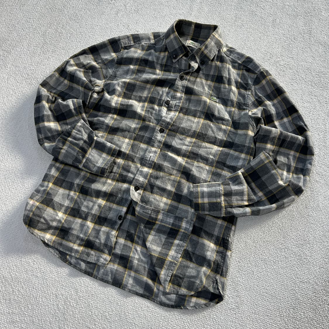 라코스테 스트라이프 셔츠 90-95 상품이미지1