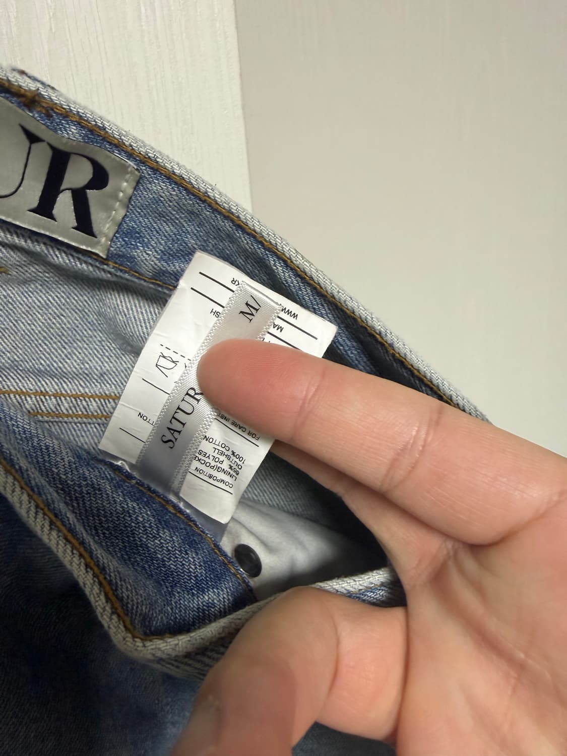 새터 청바지 m/3 상품이미지4