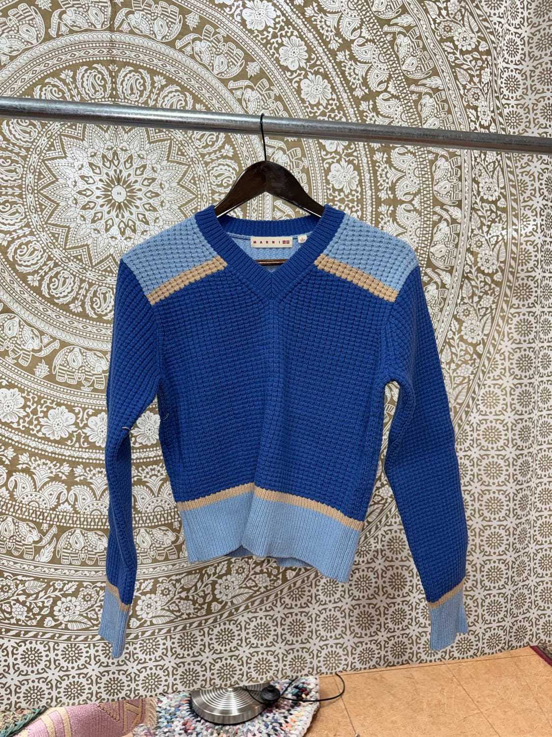 유니클로 마르니 여성 배색 니트  상품이미지2