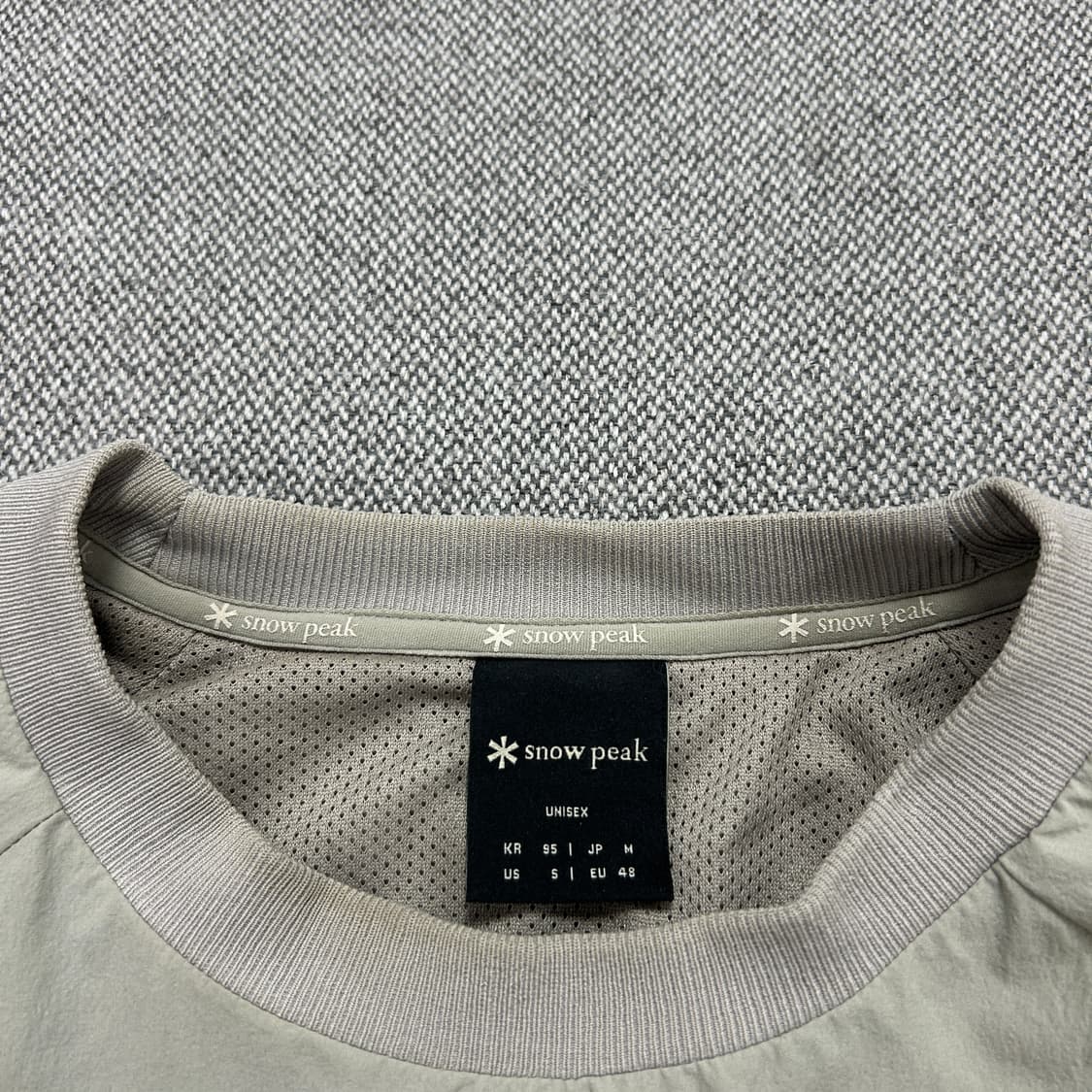 스노우피크 루트 나일론 웜업 맨투맨(95) 상품이미지2