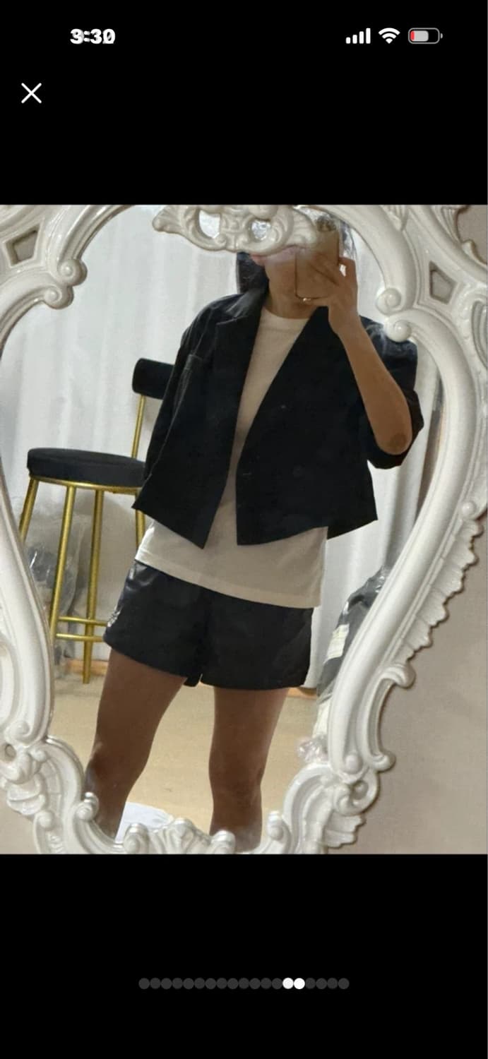 Lookone 디자이너 백오픈 크롭재킷  165이상분 추천  상품이미지8