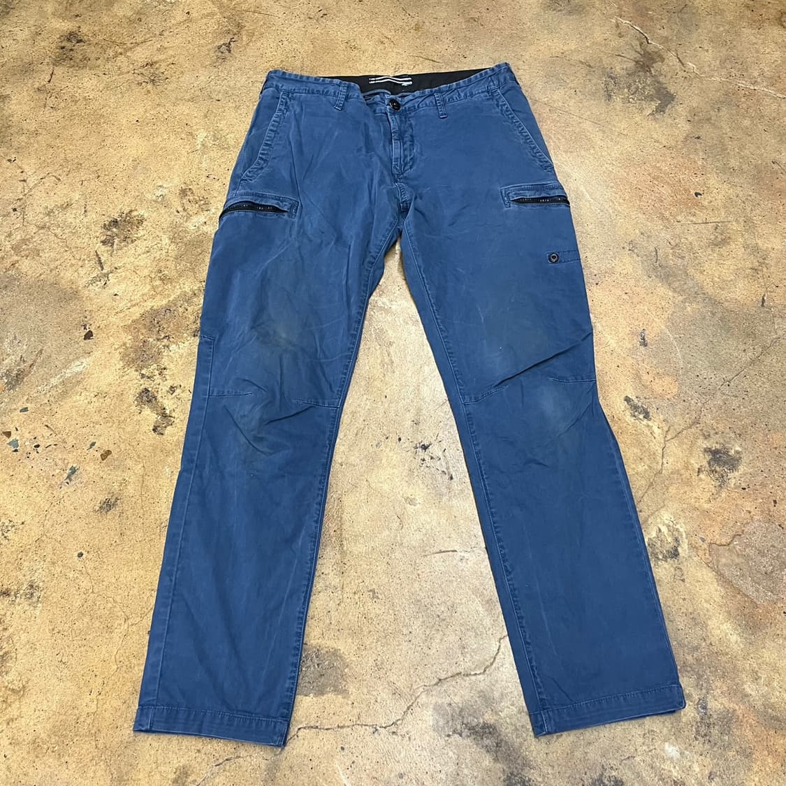  [정품] 블루 카고 바지 팬츠 b19 상품이미지2