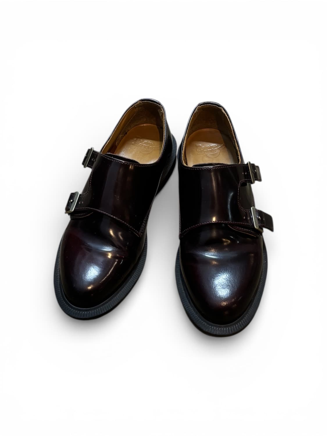 닥터마틴 판도라 더블 몽크 스트랩 슈즈 체리 레드 상품이미지2