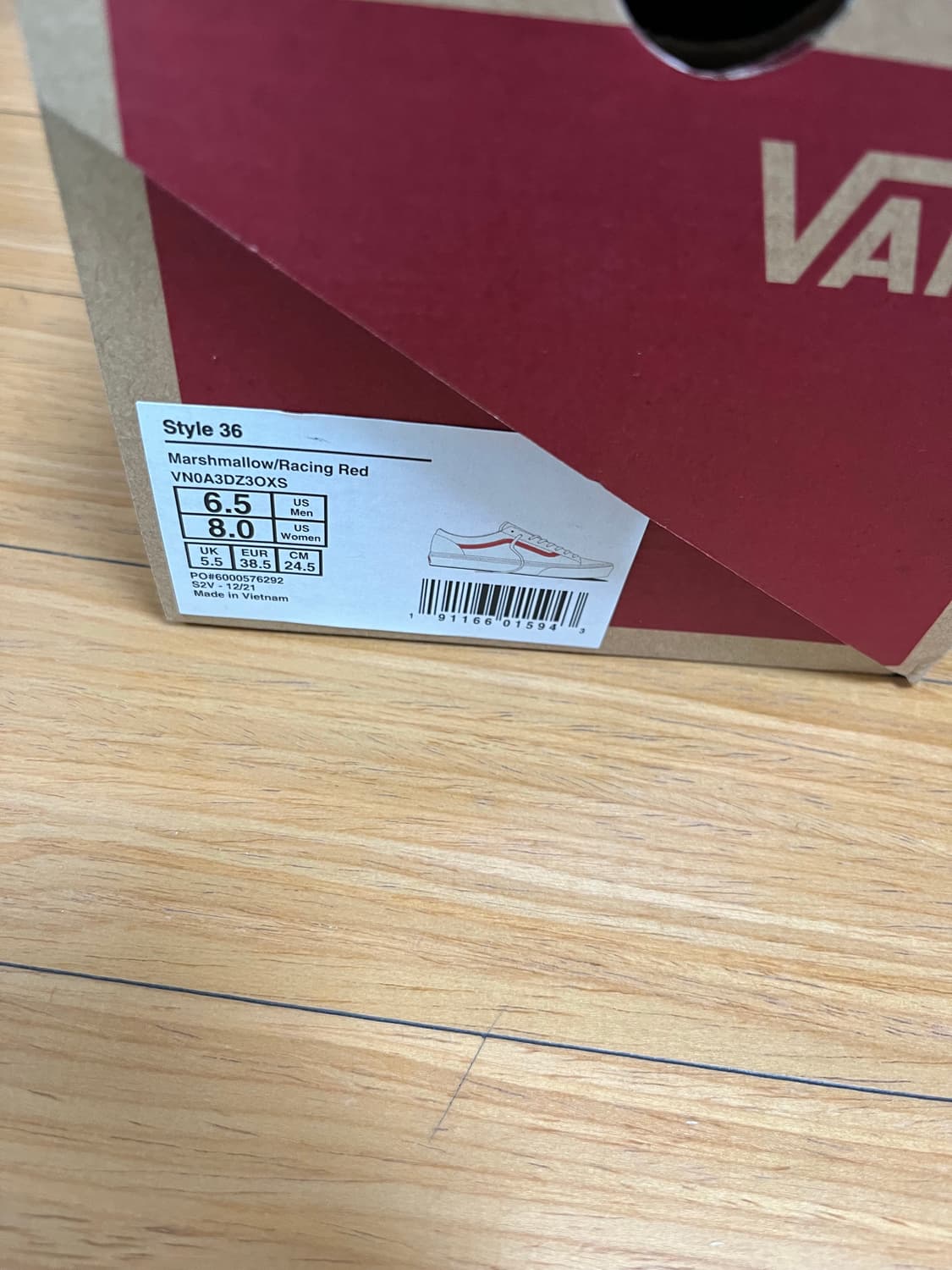 반스 스타일 36 245(박스有) 상품이미지2