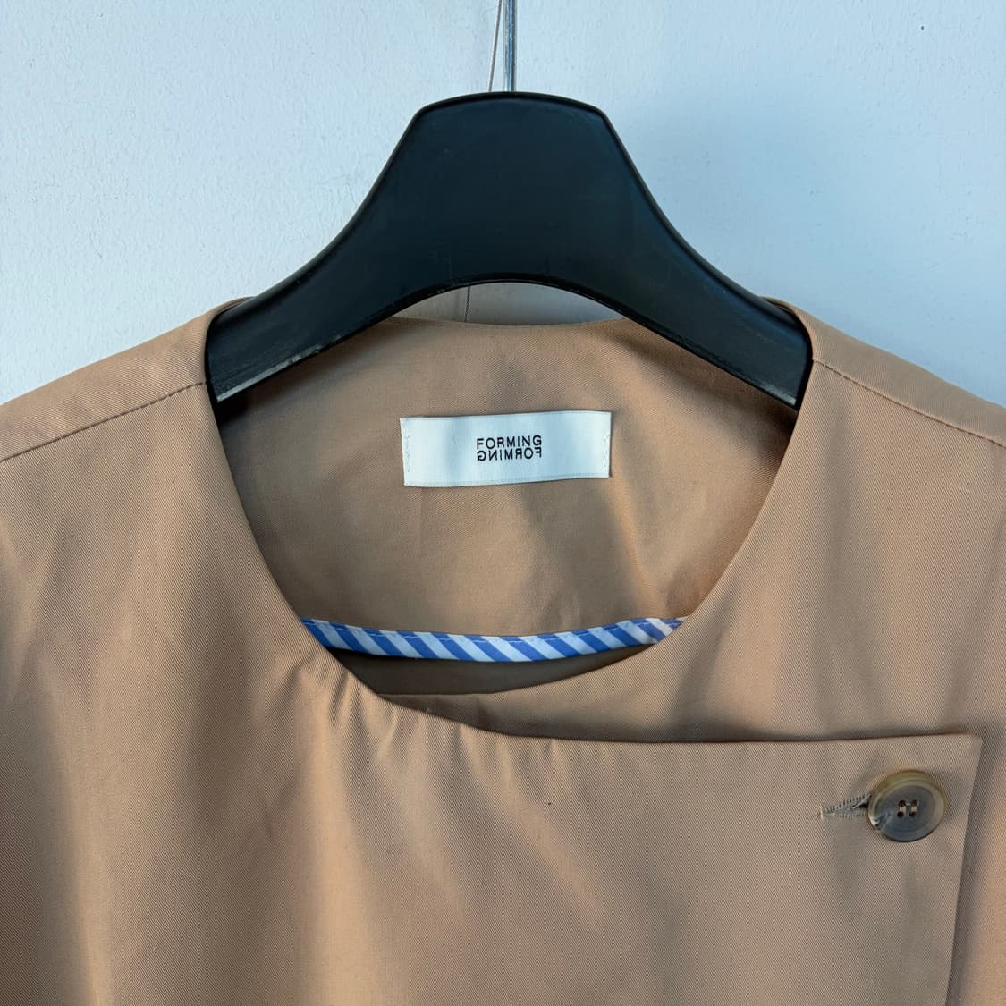 FORMING 브라운 롱 원피스 겸 조끼 상품이미지2