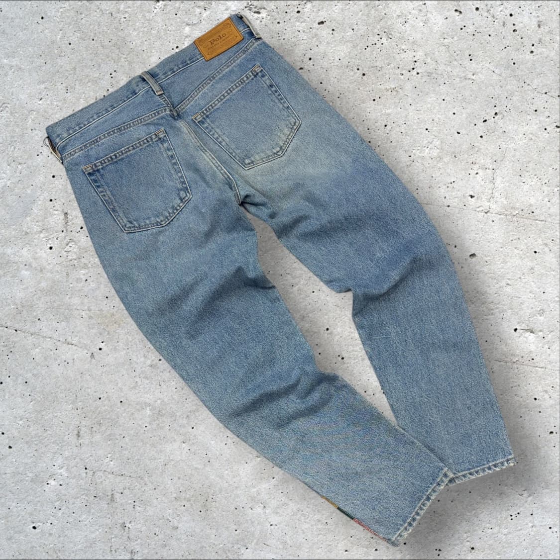 [26] 폴로 랄프로렌 라벨 사이드 로고 데님 팬츠 청바지 B931 상품이미지2