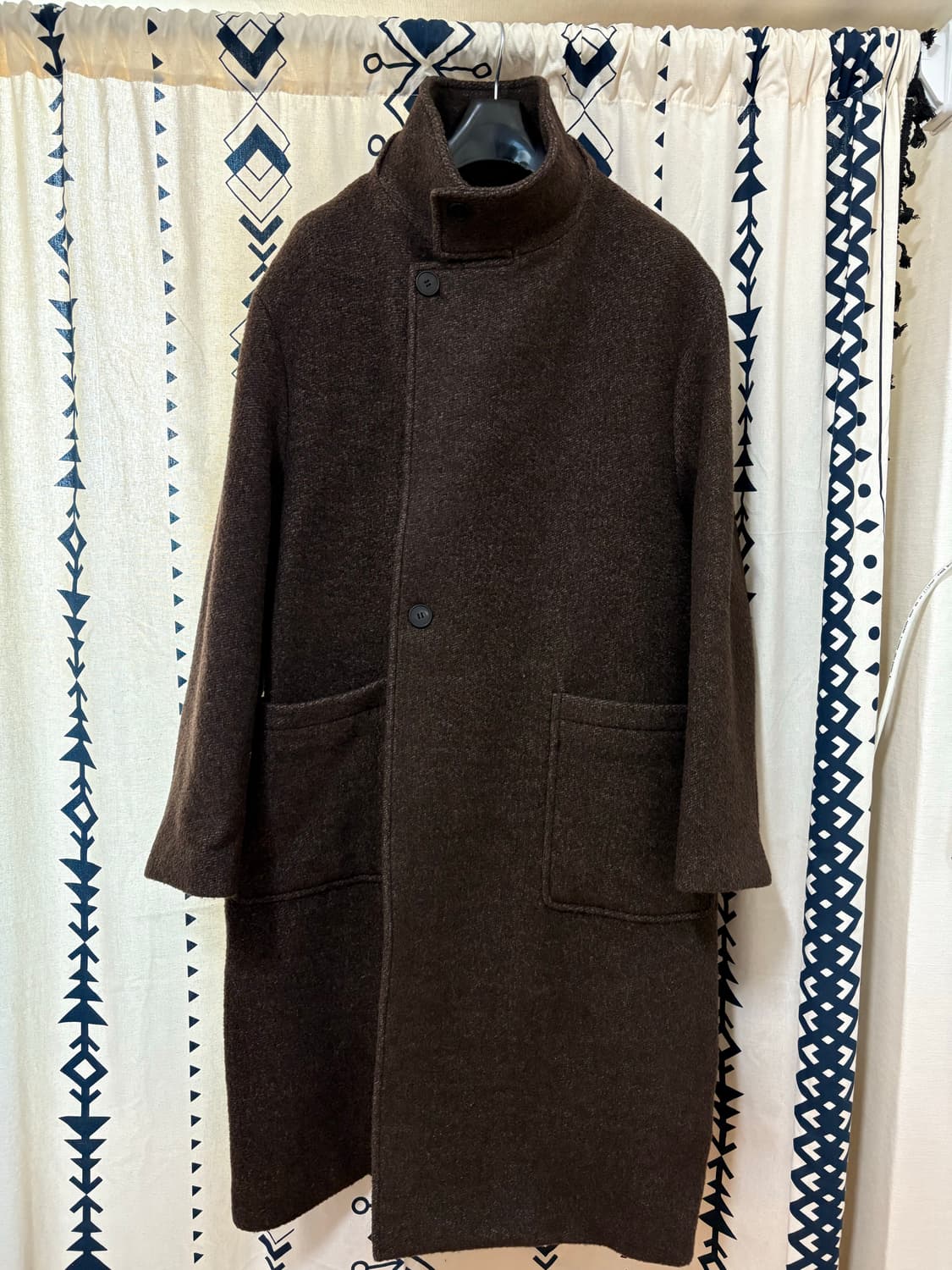 인사일런스 / 오버사이즈 하이넥 코트 상품이미지6