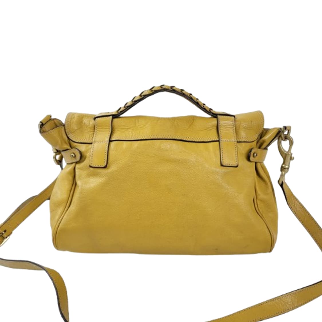 정품 멀버리 알렉사백 머스터드 미듐 상품이미지7